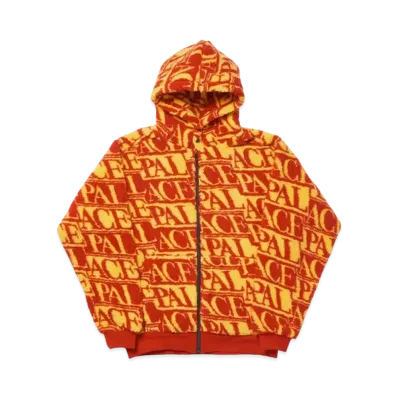 PALACE J-Ard Fleece Jacket "Red"