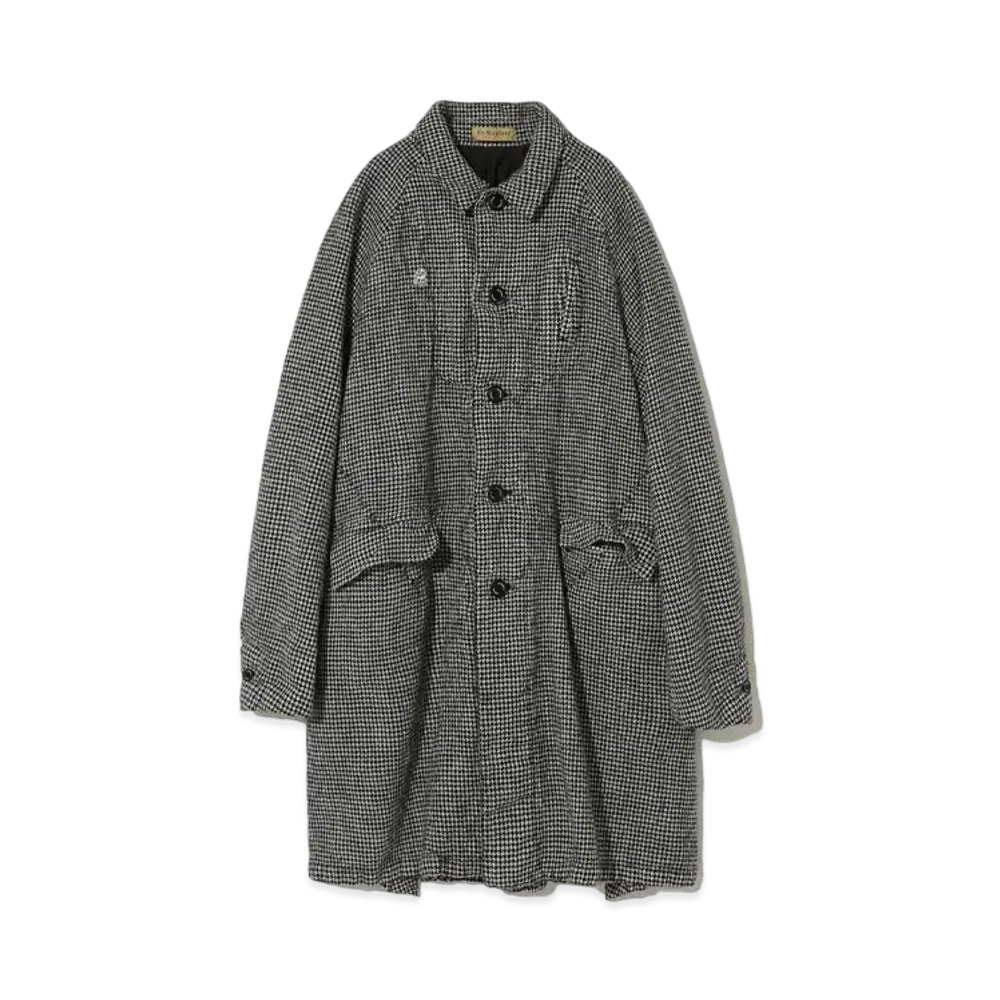 UNDERCOVER The Shepherd Wool Puckering Coat "Gray CK"