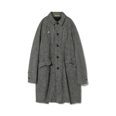 UNDERCOVER The Shepherd Wool Puckering Coat "Gray CK"