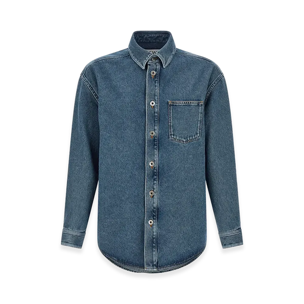LOEWE Anagram Overshirt "Denim"