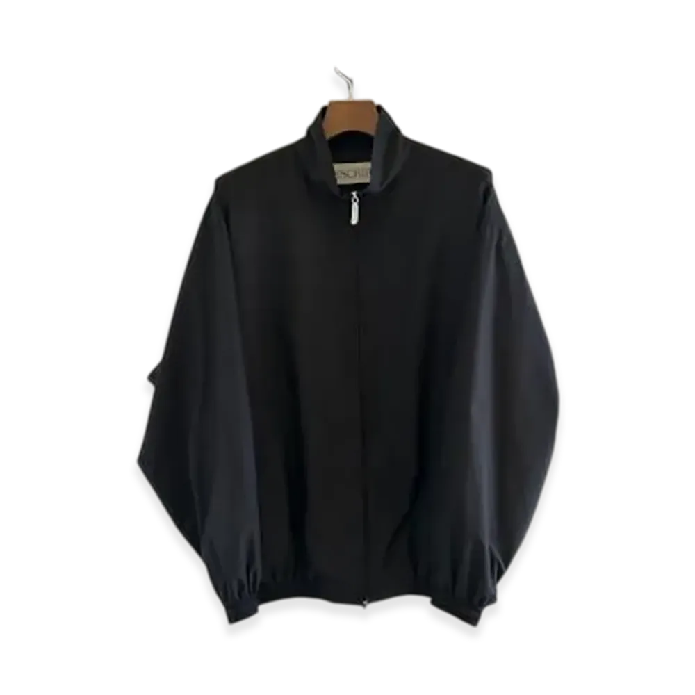 INSCRIRE Oversized Track Jacket "Black"