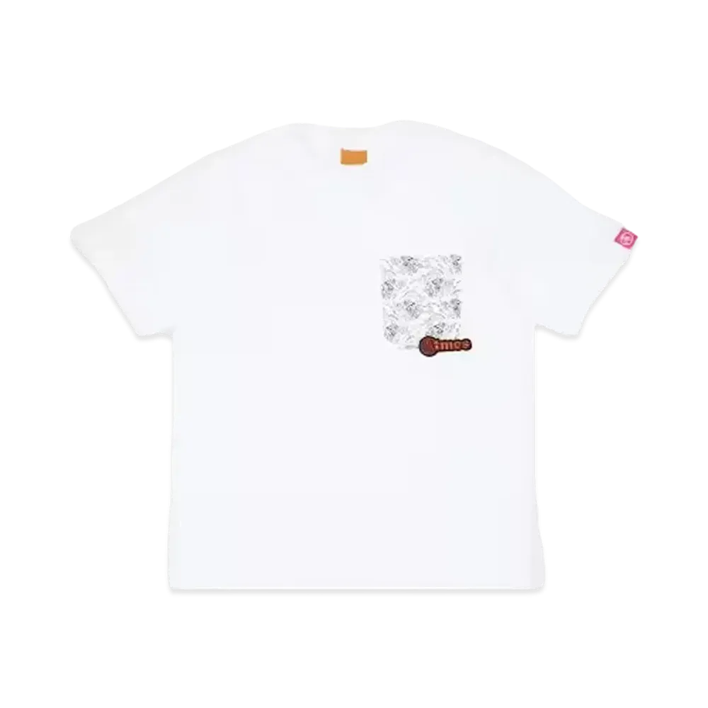 Atmos x AGAINST LAB. Year Of The Dragon Camo Pocket Tee "White"