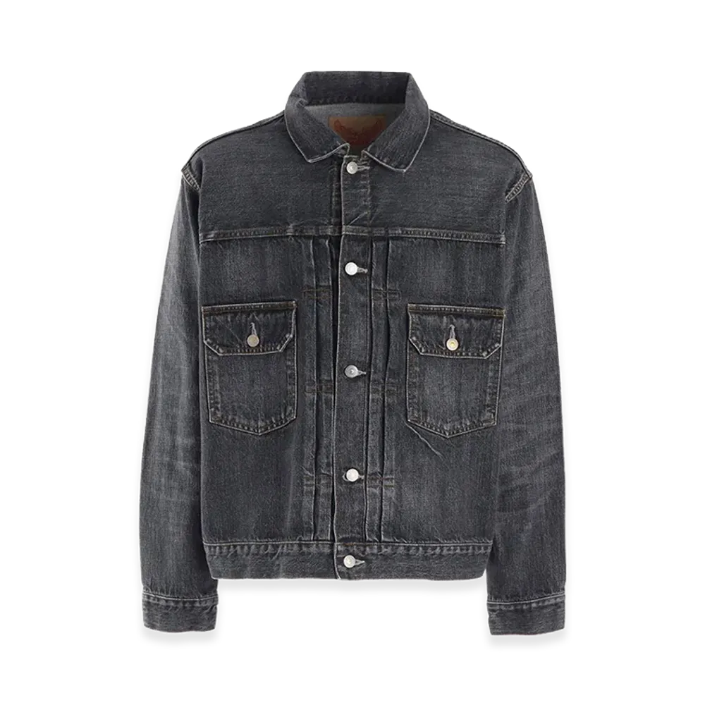 Y's for men x MASSES Denim Jacket H.Wash "Black"