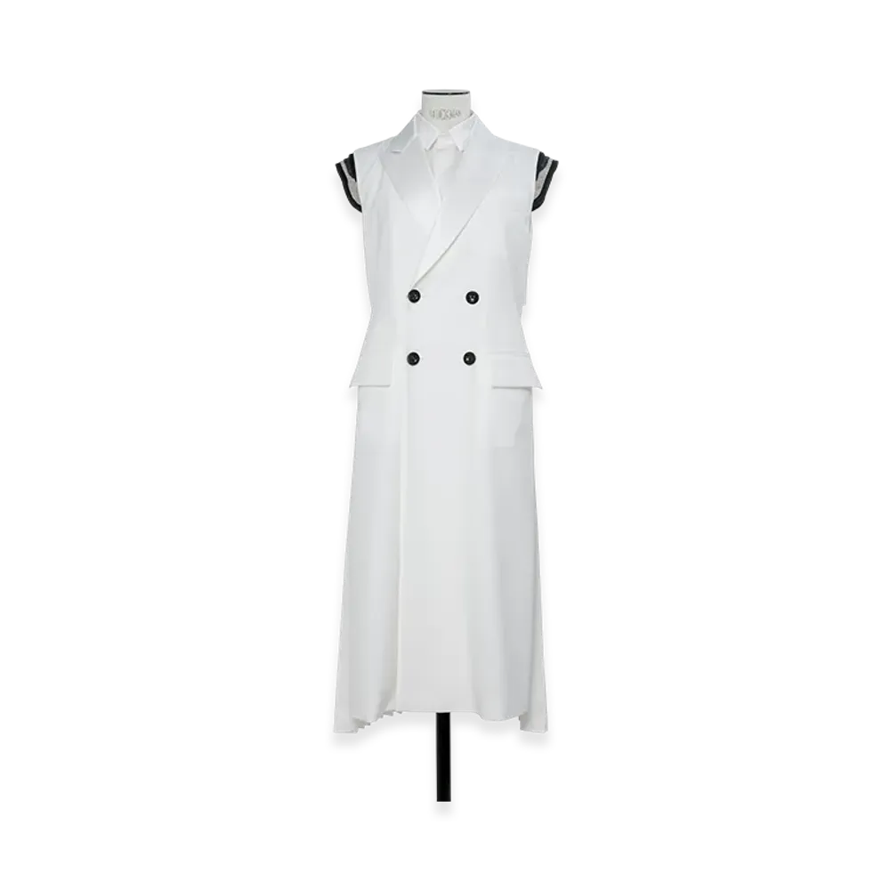 sacai Suiting Vest "Off White"