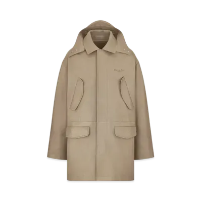 Dior Men's Christian Dior Couture Parka Lambskin "Brown"
