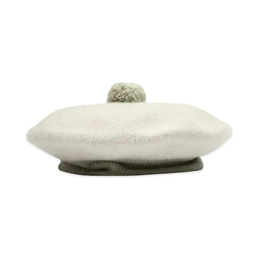 Noah Wool Knit Beret "Fawn"
