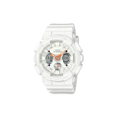 Casio G-Shock GMA-S120 Compact Size Analog-Digi M Watch "White/Comb"