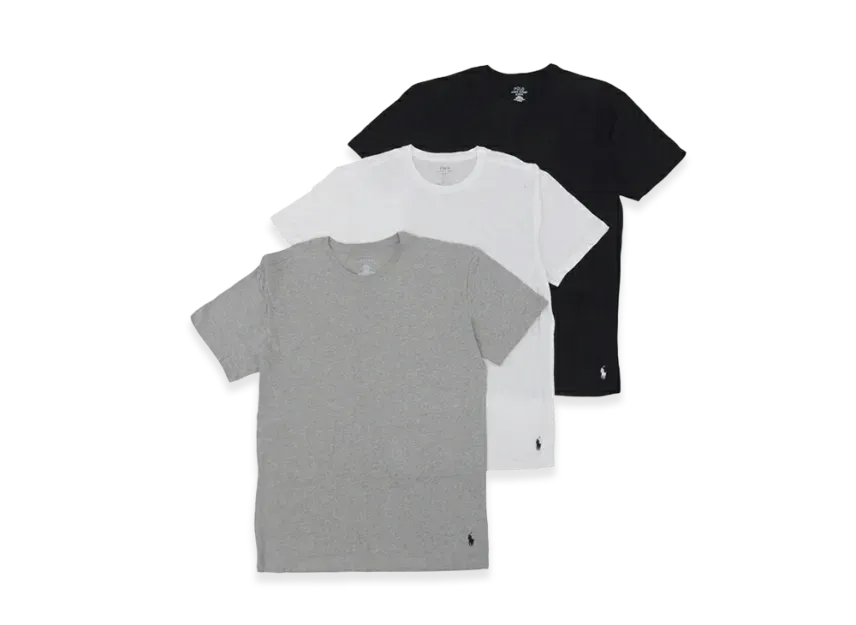 Polo Ralph Lauren T-Shirt (3-Pack) "White/Black/Grey"