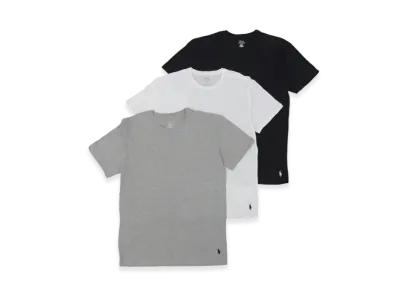 Polo Ralph Lauren T-Shirt (3-Pack) "White/Black/Grey"