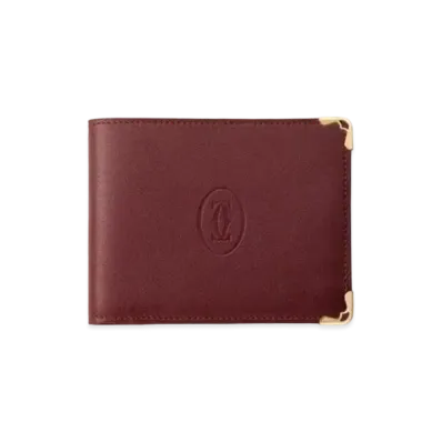 Cartier Must de Cartier Wallet "Bordeaux"