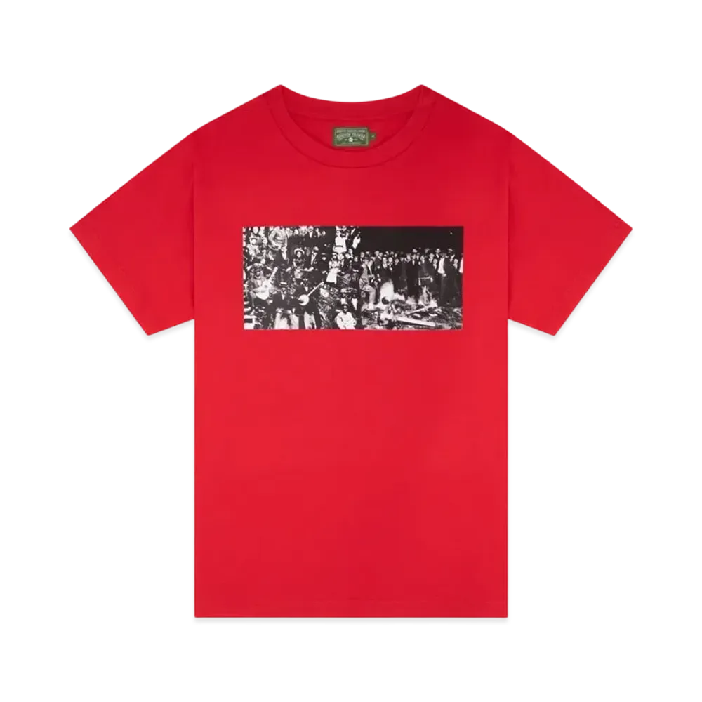 DENIM TEARS x Arthur Jafa Black Entertainment Tee "Red"