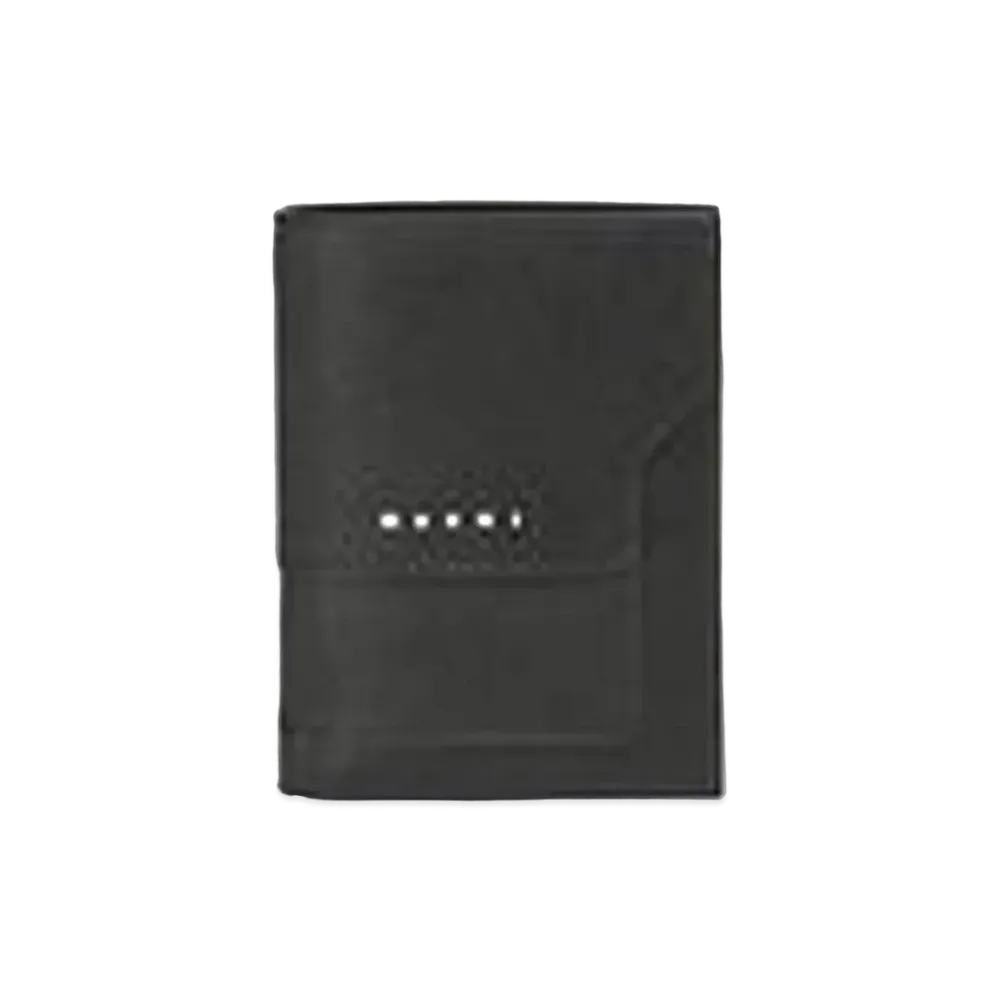 Marni Saffiano Leather YEN and USD Bi Fold Wallet "Black"