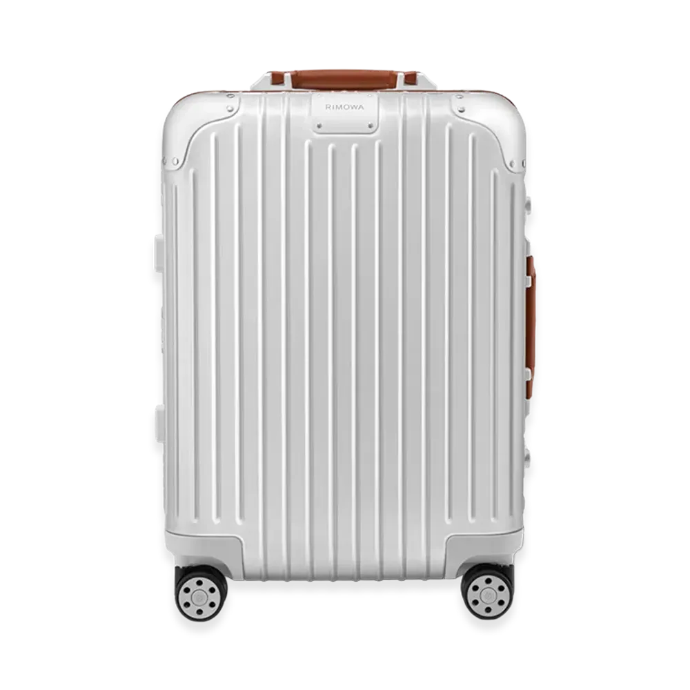 RIMOWA Original Cabin Twist "Silver/Brown"