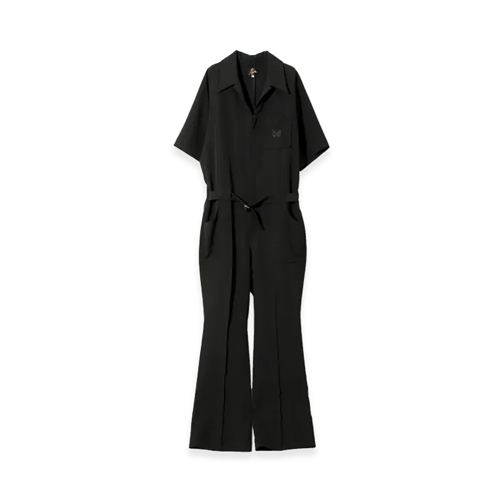 NEEDLES Jumpsuit - Poly Light Double Cloth "Black"