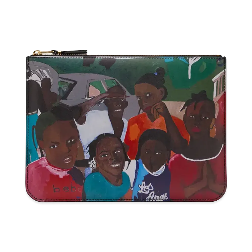 COMME des GARCONS CDG Wallet Henry Taylor Zip Pouch "Multi"
