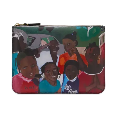 COMME des GARCONS CDG Wallet Henry Taylor Zip Pouch "Multi"