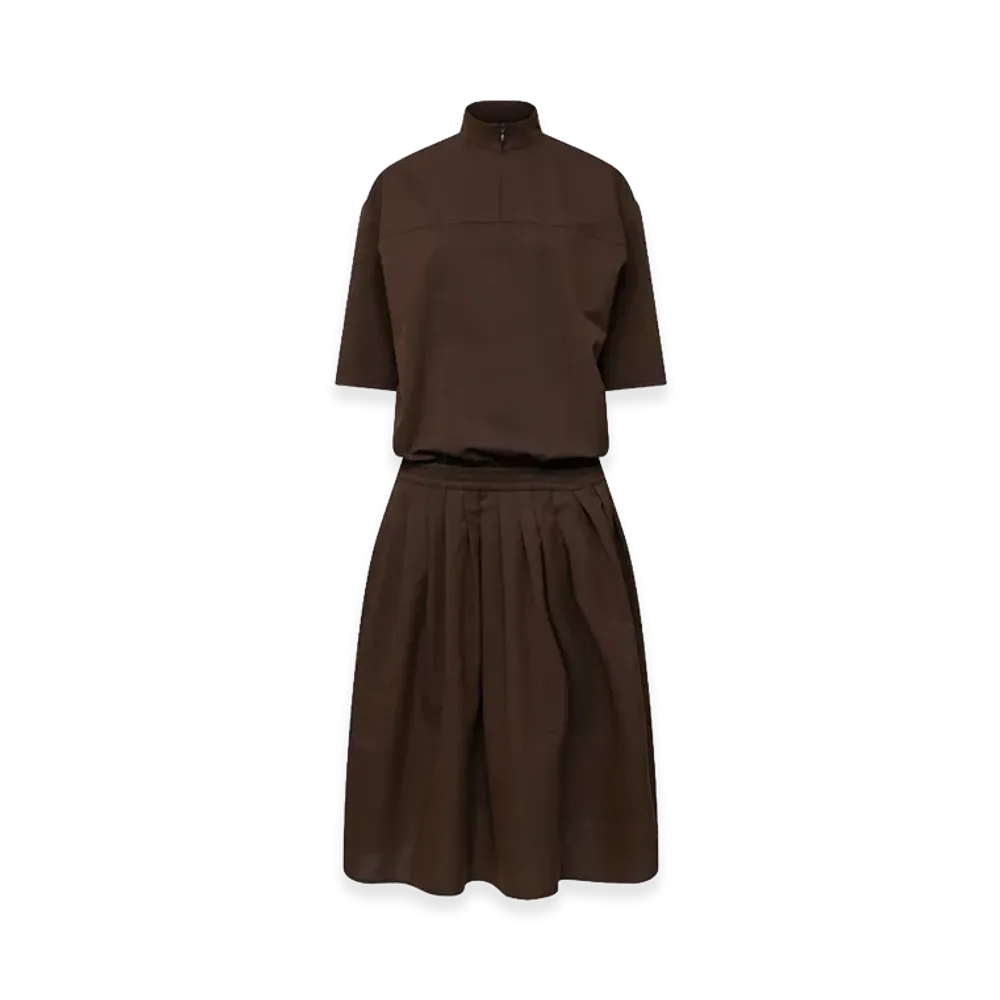 MM6 Maison Margiela Women's Dress "Brown"