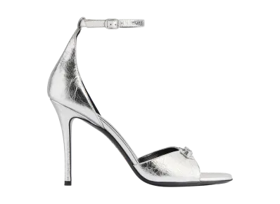 BALENCIAGA Women's City Uptown Sandals "Silver"