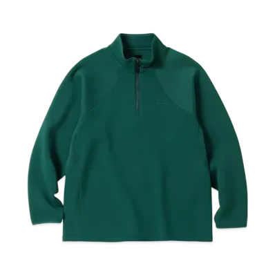 Champion Half Zip Sweatshirt 25SS "Dark Green"