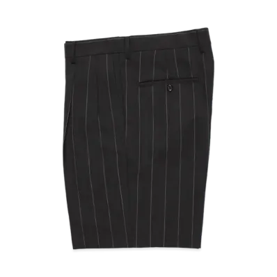 WACKO MARIA Double Pleated Short Trousers "Black"