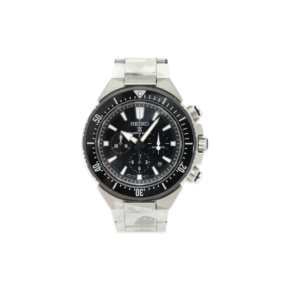 SEIKO Prospex Diver Scuba Transocean Chronograph Rising Wave Collaboration "Black" SBEC001