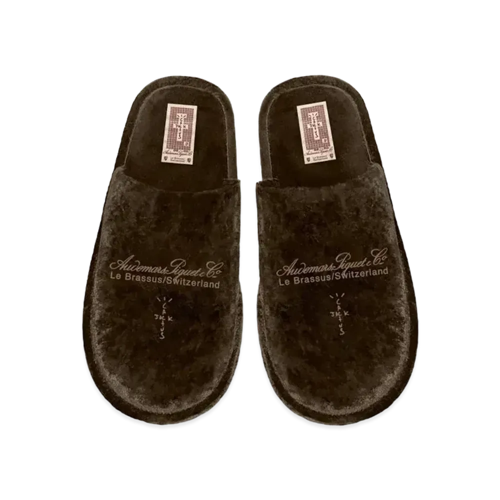 Travis Scott Cactus Jack x Audemars Piguet House Slippers "Brown"