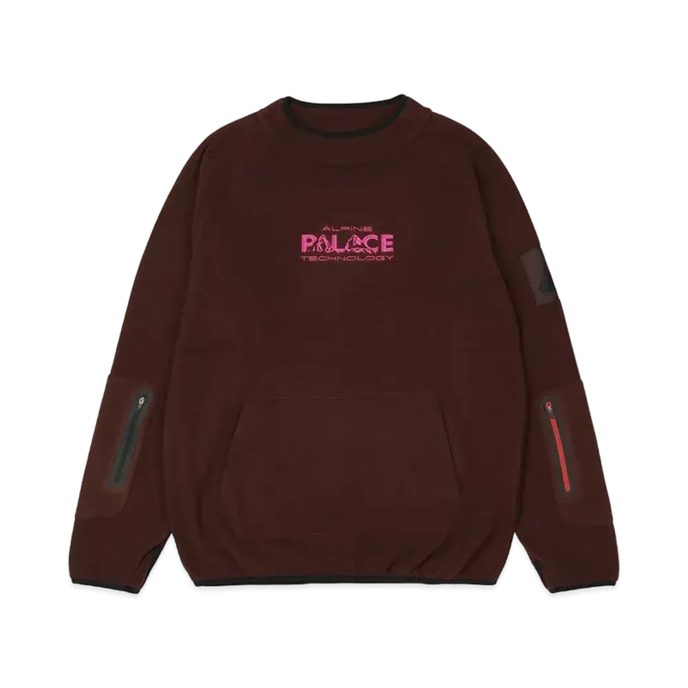 PALACE ALPINE TECH FLEECE "Brown"