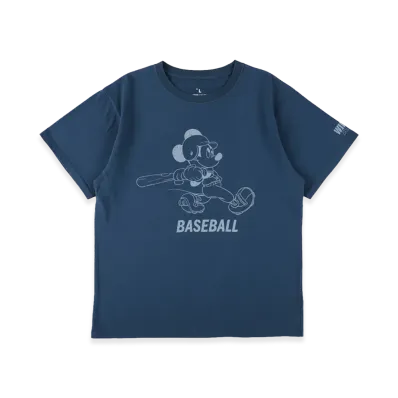 WIND AND SEA x SMOOTHY Baseball S/S Tee "Navy"