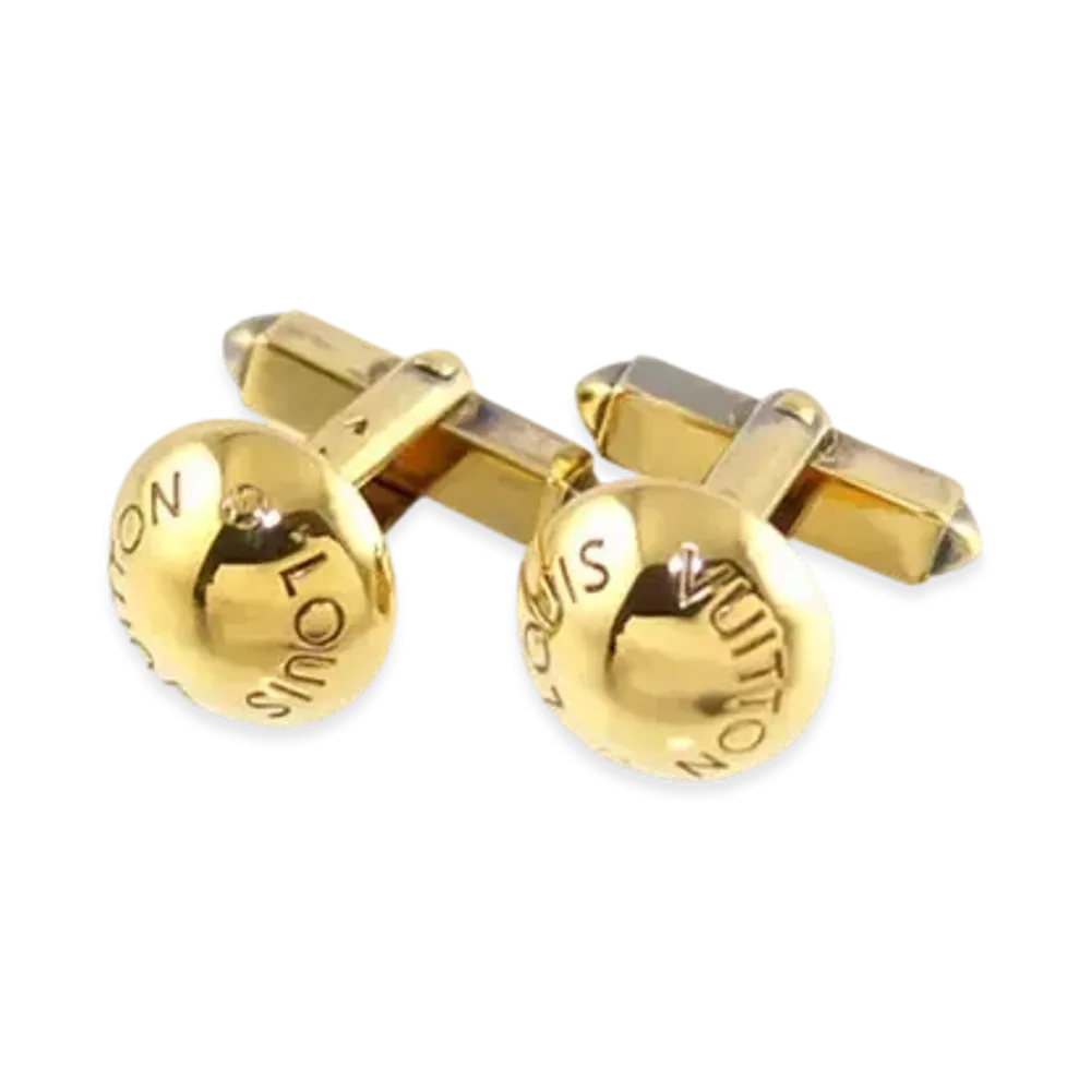 Louis Vuitton Crew Cufflinks ”Gold”