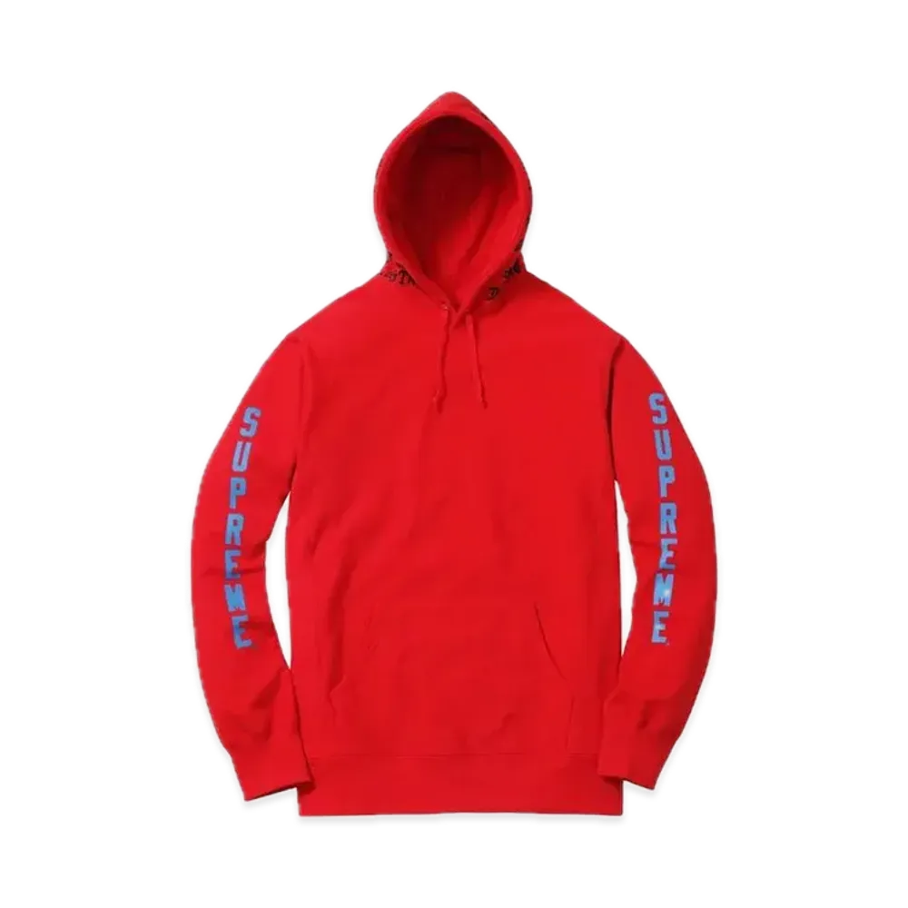 Supreme x THRASHER Boyfriend Hooded Sweatshirt "Red"