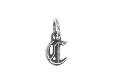 Chrome Hearts Alphabet Stack Charm C Initial Charm "Silver"