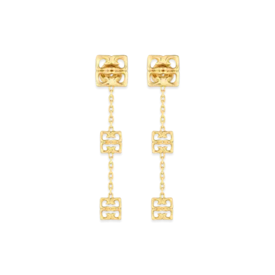 GIVENCHY 4G Liquid Multi Earrings In Metal "Golden Yellow"