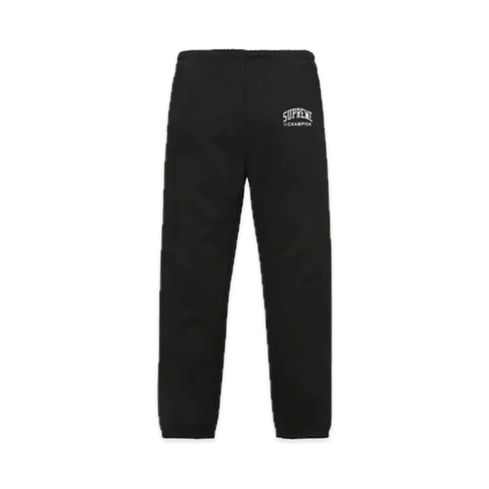 Supreme x Champion Sweatpant "Black"