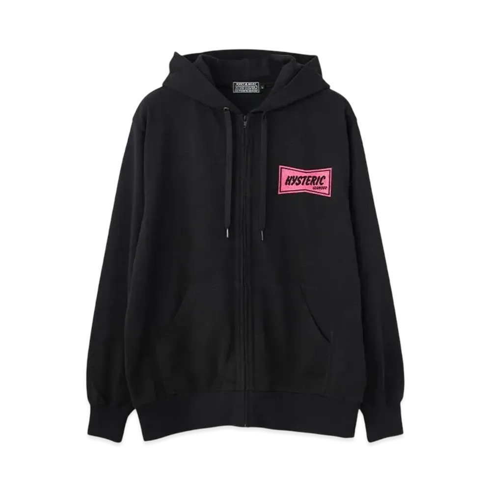 HYSTERIC GLAMOUR Coffee Shop Hoodie "Black"