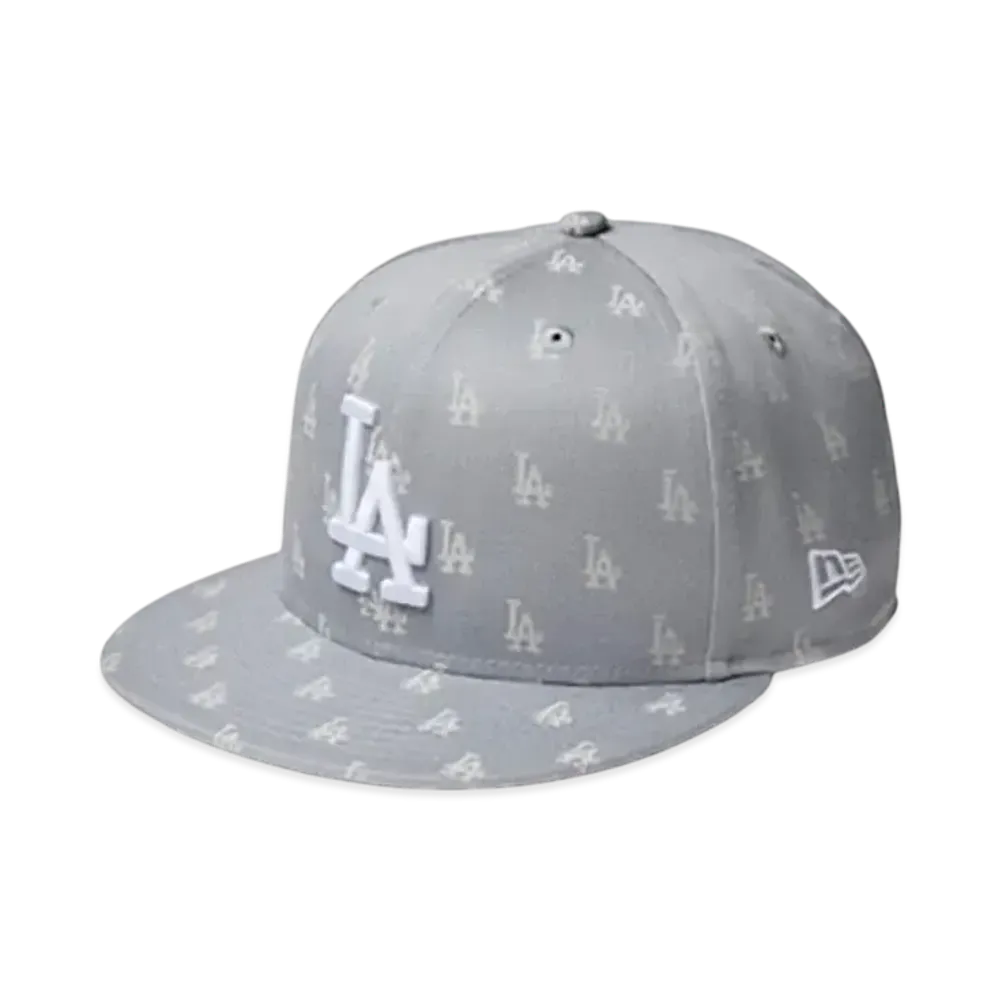 NEW ERA 9Fifty MLB Jacquard Los Angeles Dodgers "Gray/White"