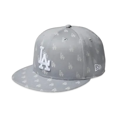 NEW ERA 9Fifty MLB Jacquard Los Angeles Dodgers "Gray/White"