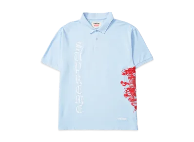 Supreme x The Great China Wall Dragon Polo "Light Blue"