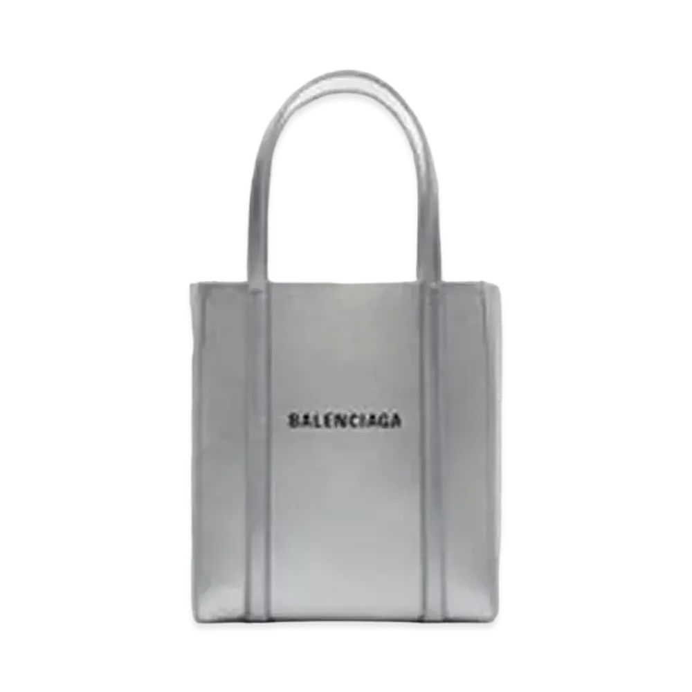 BALENCIAGA Women's Everyday XXS Tote "Silver"