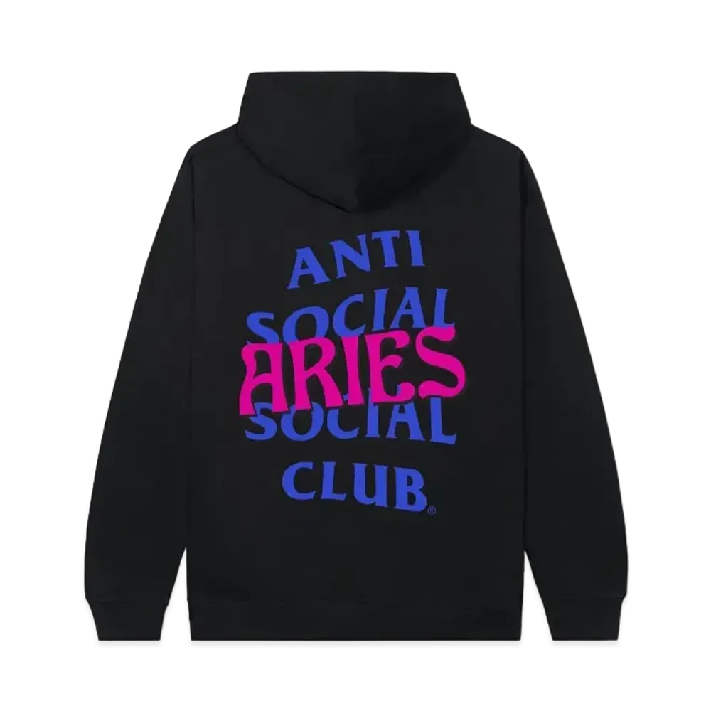ANTI SOCIAL SOCIAL CLUB Aries Hoodie "Black"