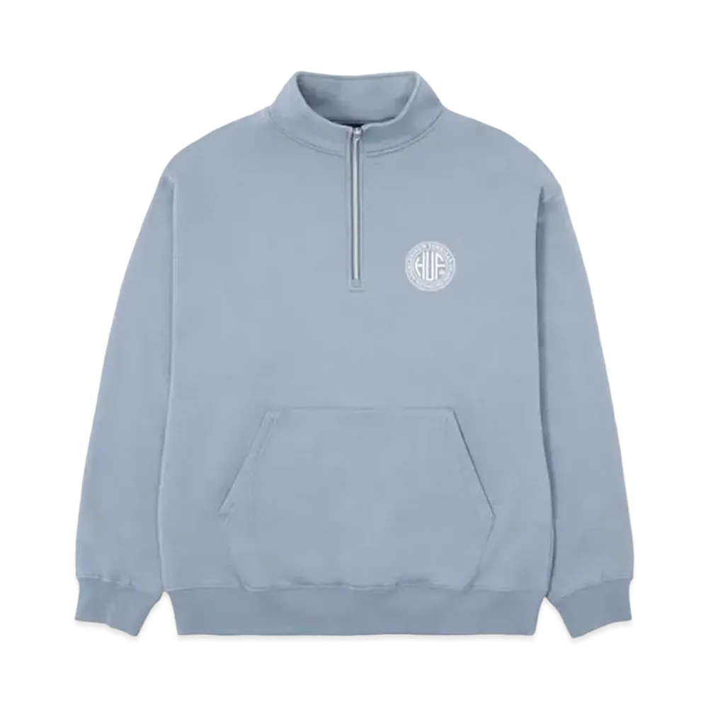 HUF Regional Half Zip Fleece "Blue"
