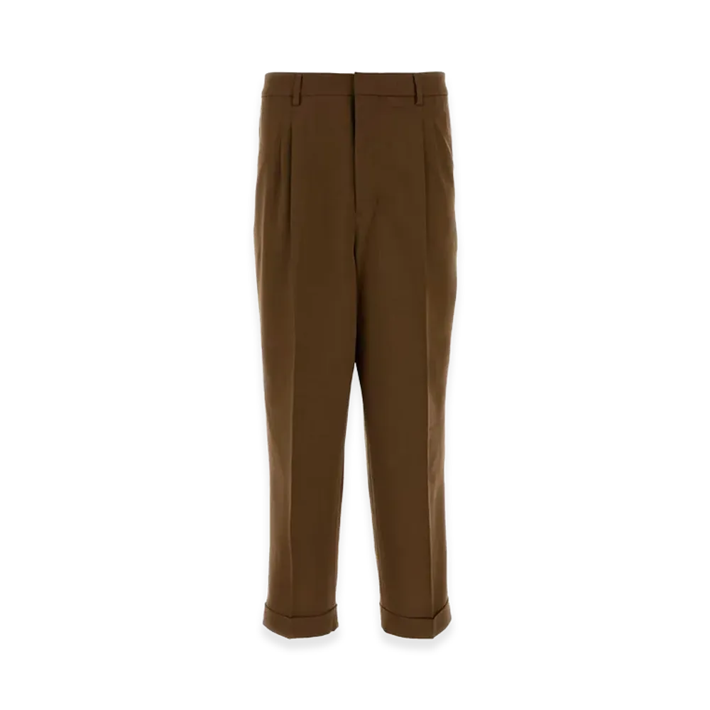 AMI PARIS Caramel Wool Pant "Camel"