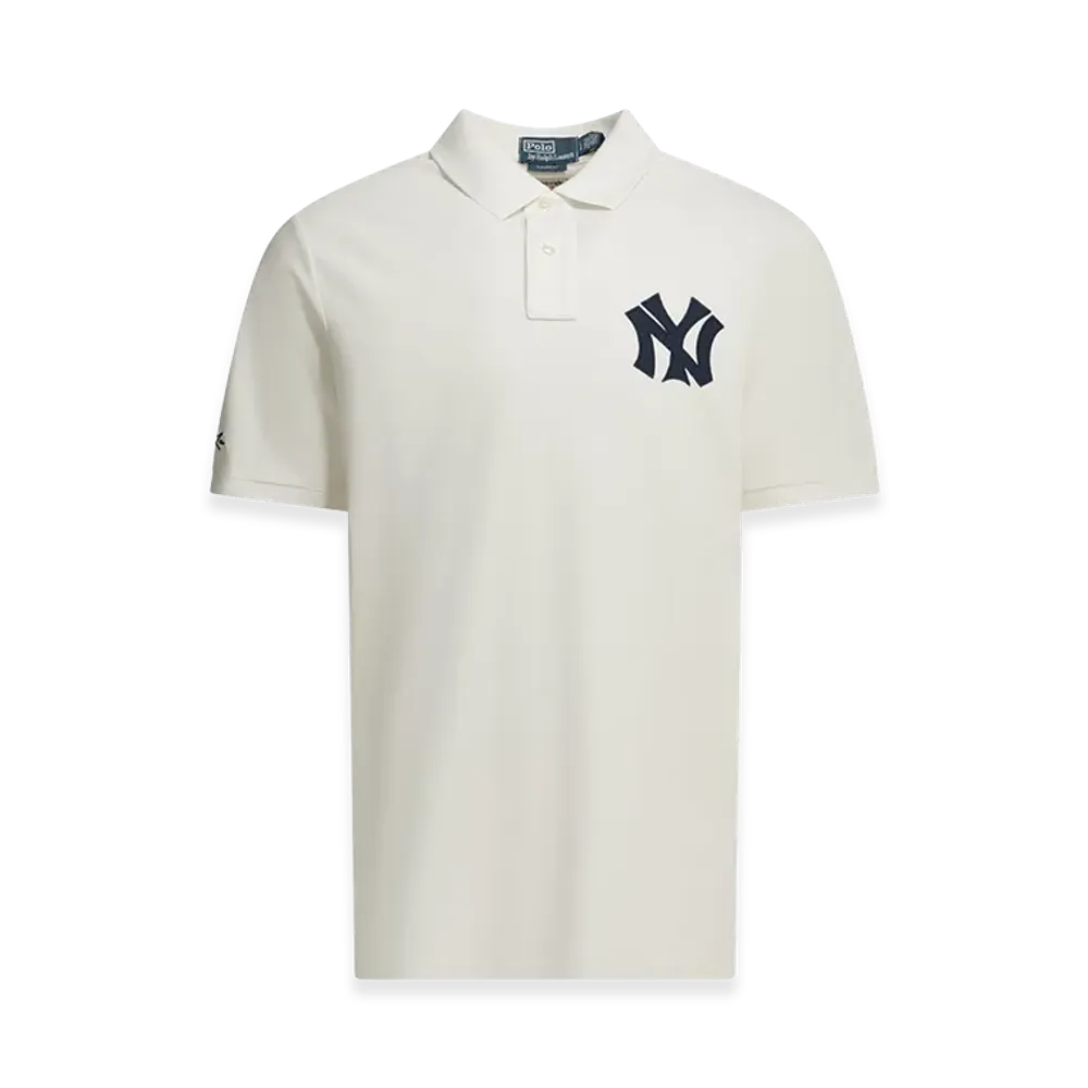 Polo Ralph Lauren x MLB Collection Button-Down Polo Shirt "White"