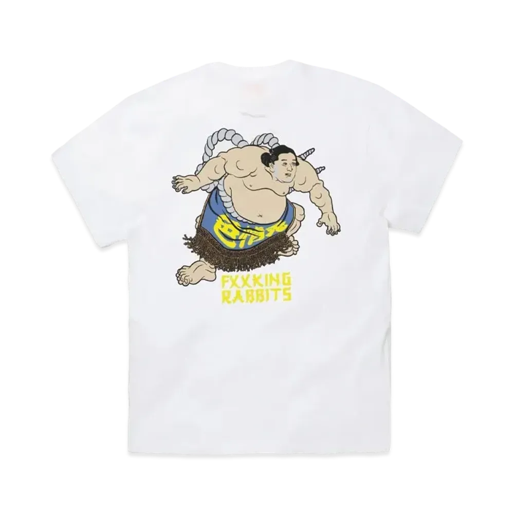 FR2 Sumo Wrestler T-shirt "White"