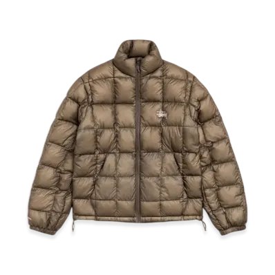 Stussy Midweight Puffer "Taupe"