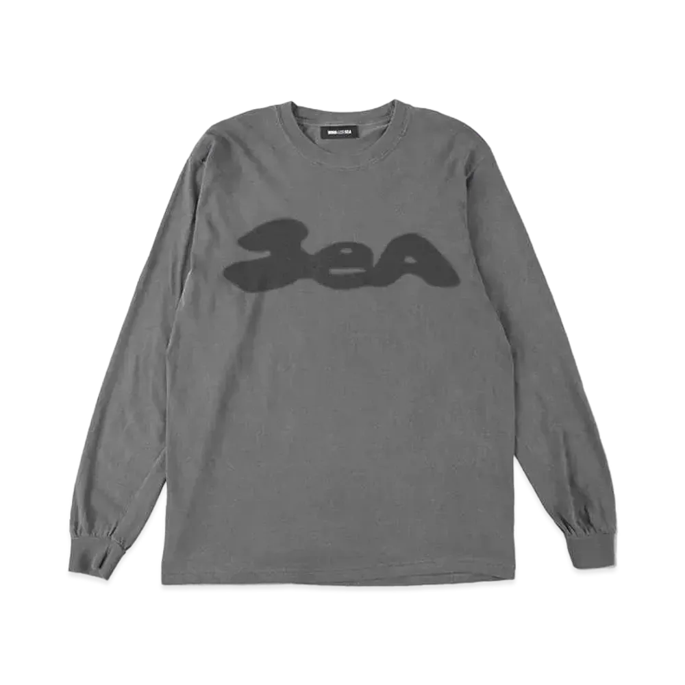 WIND AND SEA Heptagon Logo L/S Tee "Chacoal"