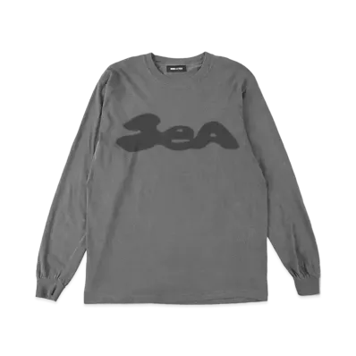 WIND AND SEA Heptagon Logo L/S Tee "Chacoal"