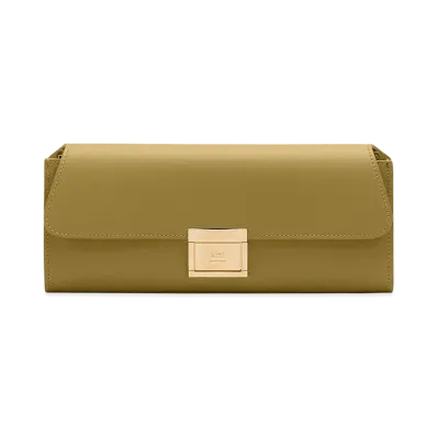AMI PARIS Cow Leather Mimi Pouch "Green"
