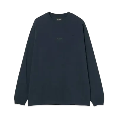 BEAMS Mini Logo Crew Neck Tee "Navy"