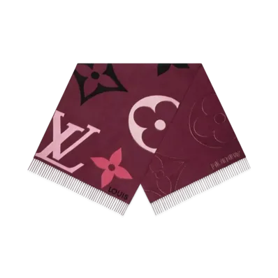 Louis Vuitton The Ultimate Scarf "Bordeaux"