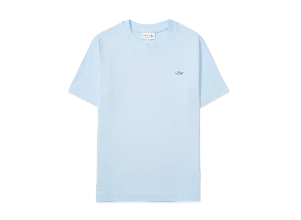 LACOSTE Crew Neck S/S Tee "Sax"